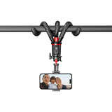 L07S Tech-Protect Selfie Stick med Flexibelt Stativ & Bluetooth - Svart