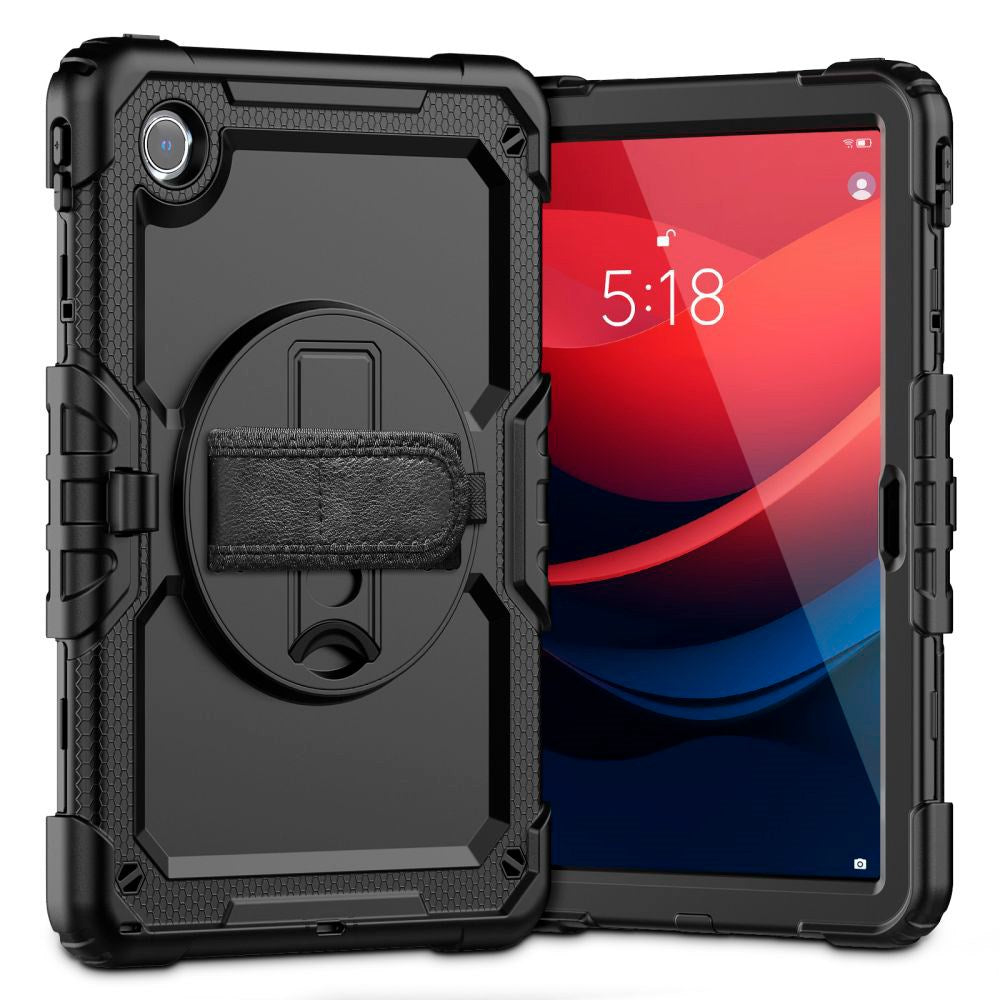 Tab M11 Tech-Protect Solid360 Tough Case m. Skyddsfilm, Handhållare och Axelband