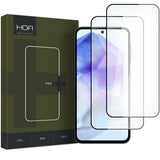 Samsung Galaxy A35 (5G) / A55 (5G) Hofi Glass Pro+ Skärmskydd - Case Friendly - 2-Pak  - Svart Kant