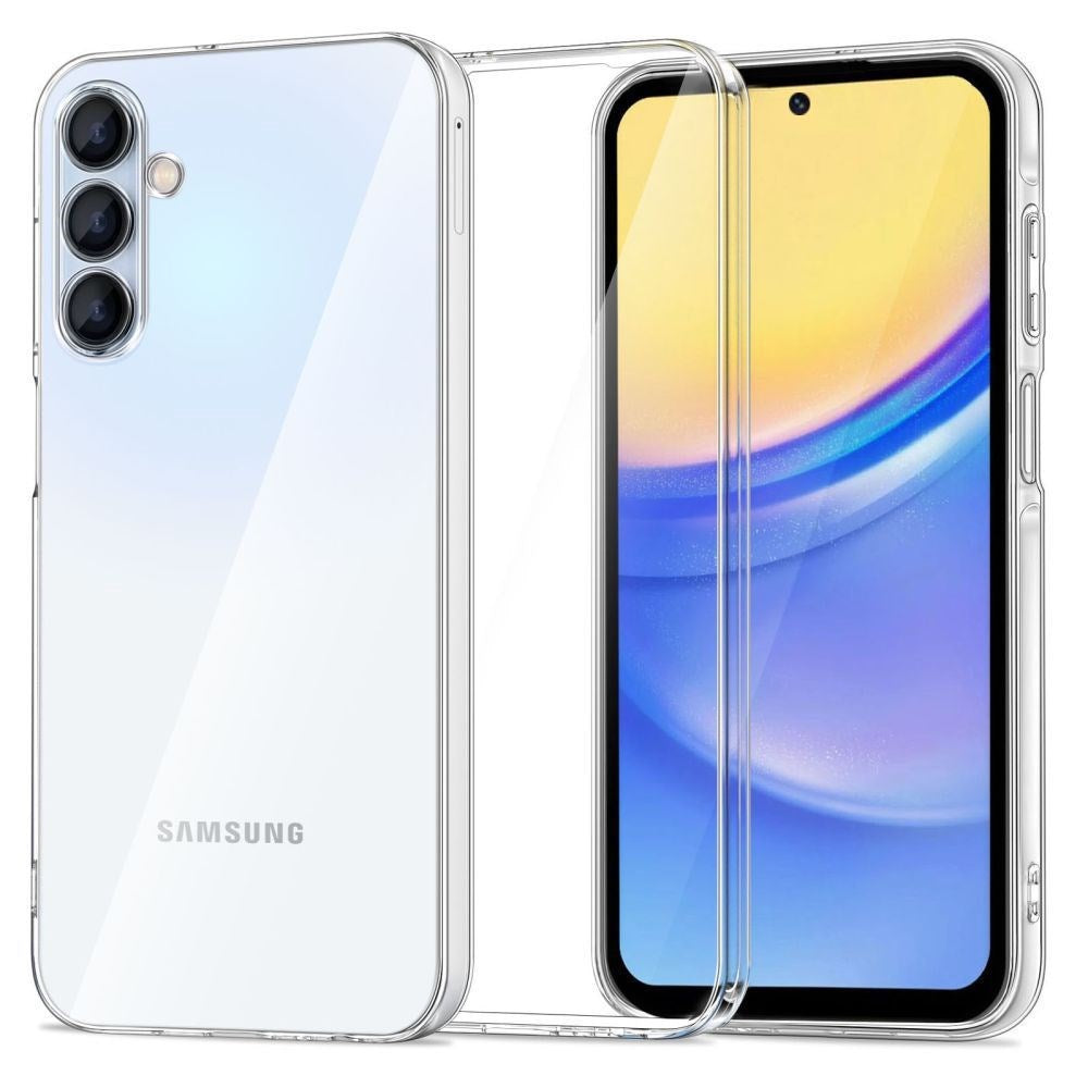 Samsung Galaxy A55 (5G) Tech-Protect Flexair+ Skal Flexibel Plast - Transparent