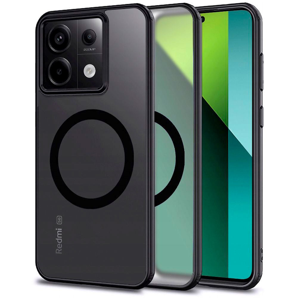 Xiaomi Redmi Note 13 (5G) Tech-Protect Magmat Skal - MagSafe-Kompatibelt - Matt Svart