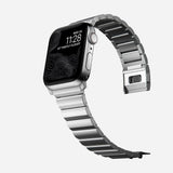 Apple Watch (42/44/SE/45/46/49mm) Tech-Protect Steelband Stål Klockarmband - Silver