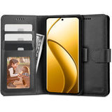 Realme 12 Pro (5G) / 12 Pro+ (5G) Tech-Protect Flip Wallet m. Plånbok - Svart