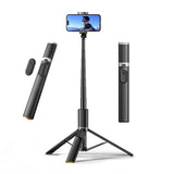 L07S Tech-Protect Selfie Stick med Tripod Stativ & Bluetooth - Svart