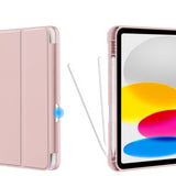 Tech-Protect iPad 10.9" (2022) SC Fodral m. Apple Pencil Hållare - Marmor