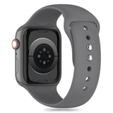 Apple Watch (38/40/SE/41/42mm) Tech-Protect Silikon Rem - Clay