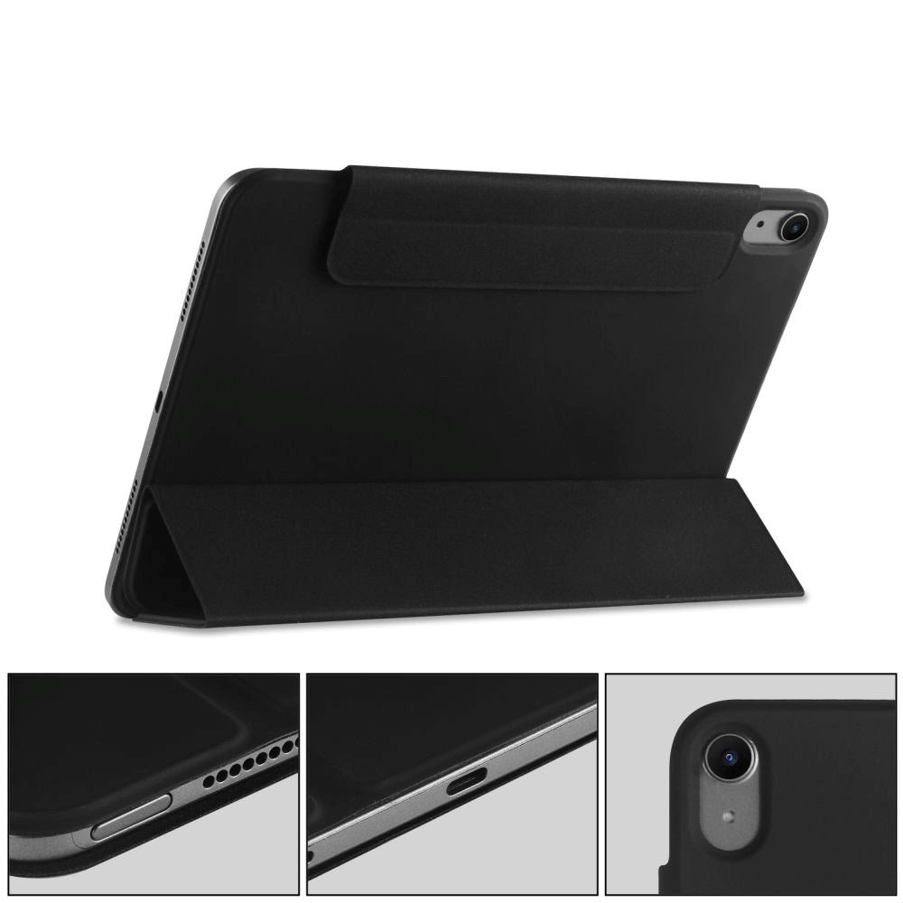 iPad 10.9" (2022) Tech-Protect Smartcase Magnetisk Fodral Tri-fold - Svart