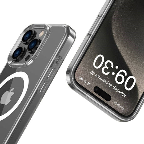 iPhone 16 Pro Tech-Protect Flexair Hybrid Skal - MagSafe-kompatibelt - Genomskinlig