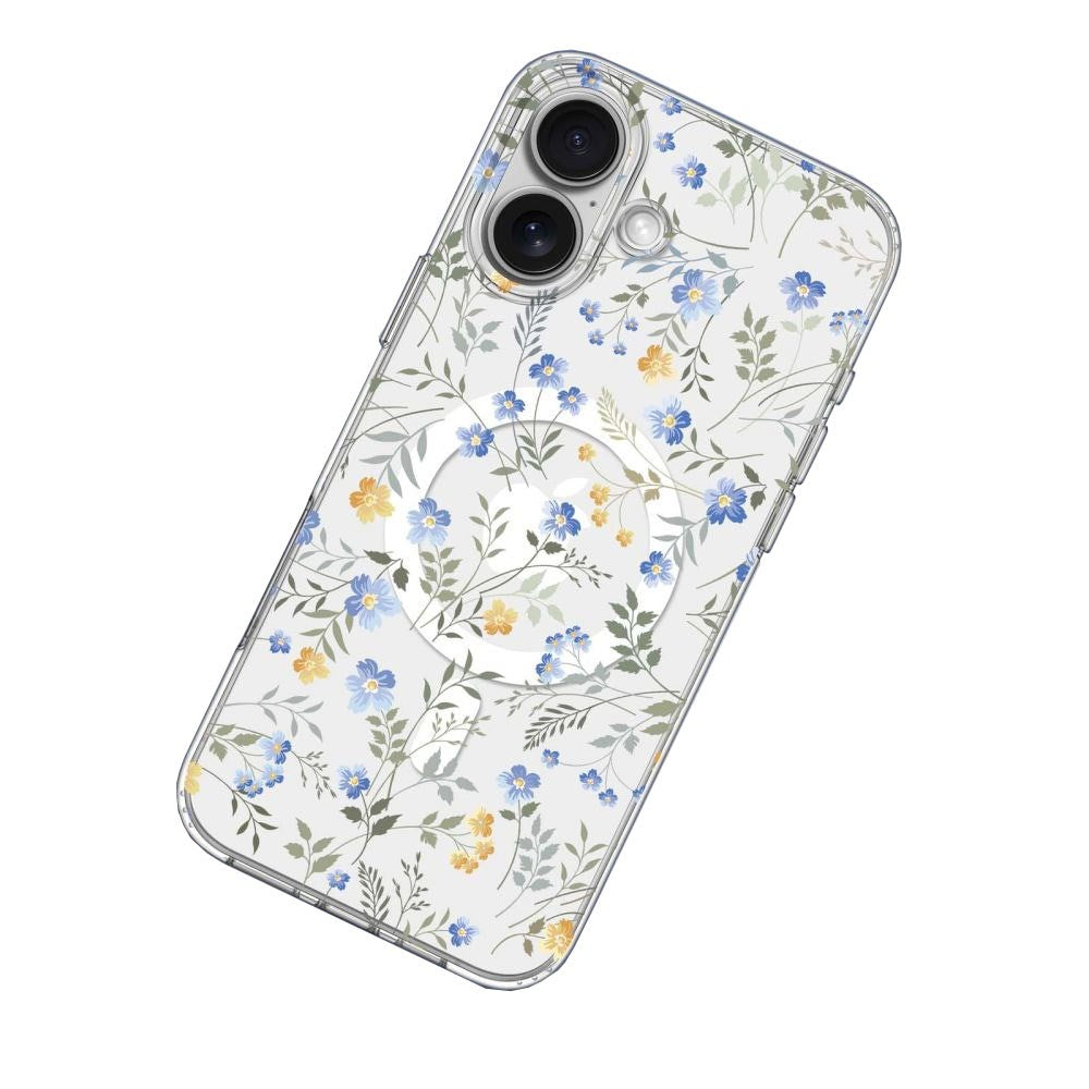 iPhone 16 Tech-Protect MagMood Skal - MagSafe Kompatibel - Spring Flowers