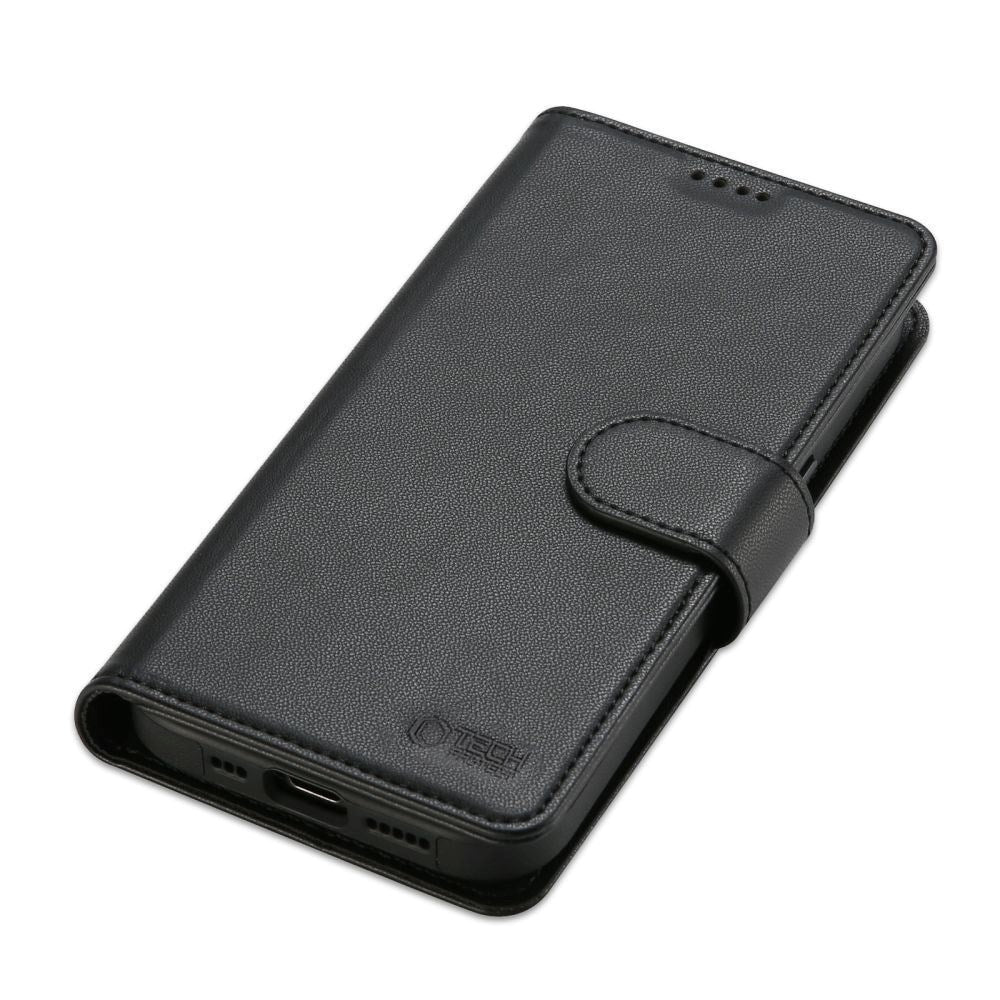 iPhone 16 Pro Tech-Protect Wallet Plånboksfodral m. Magnet - MagSafe Kompatibel - Svart