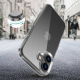 iPhone 16 Tech-Protect Flexair Hybrid Skal - Genomskinlig