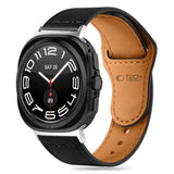 Samsung Galaxy Watch Ultra (47mm) Tech-Protect Leatherfit Äkta Läder Rem - Black