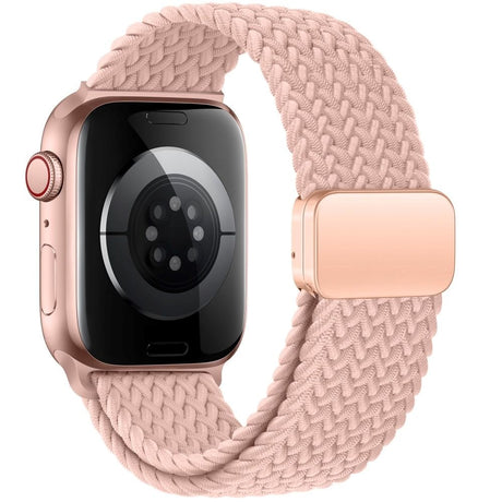 Apple Watch (42/44/SE/45/46/49mm) Tech-Protect Nylon Rem - Rosa