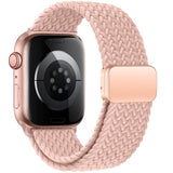 Apple Watch (38/40/SE/41/42mm) Tech-Protect Nylon Rem - Rosa