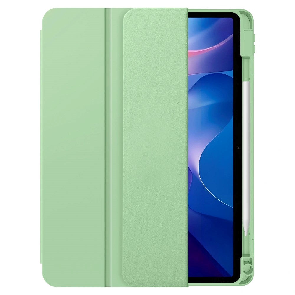 Xiaomi Redmi Pad 2 Tech-Protect SmartCase Fodral m. Penn Hållare - Grön