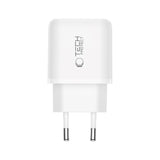 Tech-Protect NCA30 Väggladdare med 30W - 1 x USB-A & 1 x USB-C - Vit