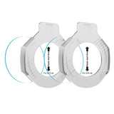 Huawei Watch GT 5 (46mm) Tech-Protect Easy Set+ Skärmskyddsset med Monteringsram - 2 st. - Genomskinlig