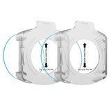 Huawei Watch GT 5 Pro (46mm) Tech-Protect Easy Set+ Skärmskyddsset med Monteringsram - 2 st. - Genomskinlig