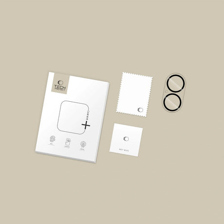 iPhone 17 Tech-Protect Cam Fit+ Kameralinsskyddsglas - Genomskinlig