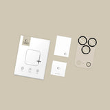 iPhone 17 Pro Max Tech-Protect Cam Fit+ Kameralinsskyddsglas - Genomskinlig