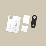 iPhone Air Tech-Protect CamAlloy Fit+ Kameralinsskyddsskal - Svart