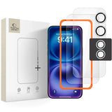 iPhone 17 Tech-Protect Easy Set+ Skyddsset m. Skärmskyddsglas & Kameralinsskyddsglas - Genomskinlig