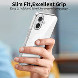 iPhone 17 Tech-Protect Flexair Flexibelt Plast Skal - Genomskinlig