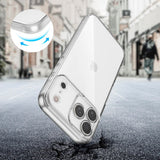 iPhone 17 Pro Max Tech-Protect Flexair Flexibelt Plast Skal - Genomskinlig