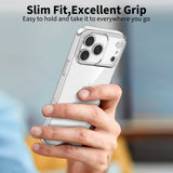 iPhone 17 Pro Max Tech-Protect Flexair Flexibelt Plast Skal - Genomskinlig