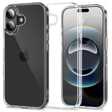 iPhone 17 Tech-Protect Flexair Hybrid Skal - Genomskinlig