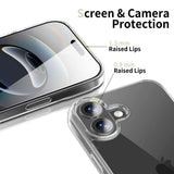 iPhone 17 Tech-Protect Flexair Hybrid Skal - Genomskinlig