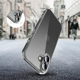 iPhone 17 Tech-Protect Flexair Hybrid Skal - Genomskinlig