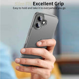 iPhone 17 Tech-Protect Flexair Hybrid Skal - Genomskinlig