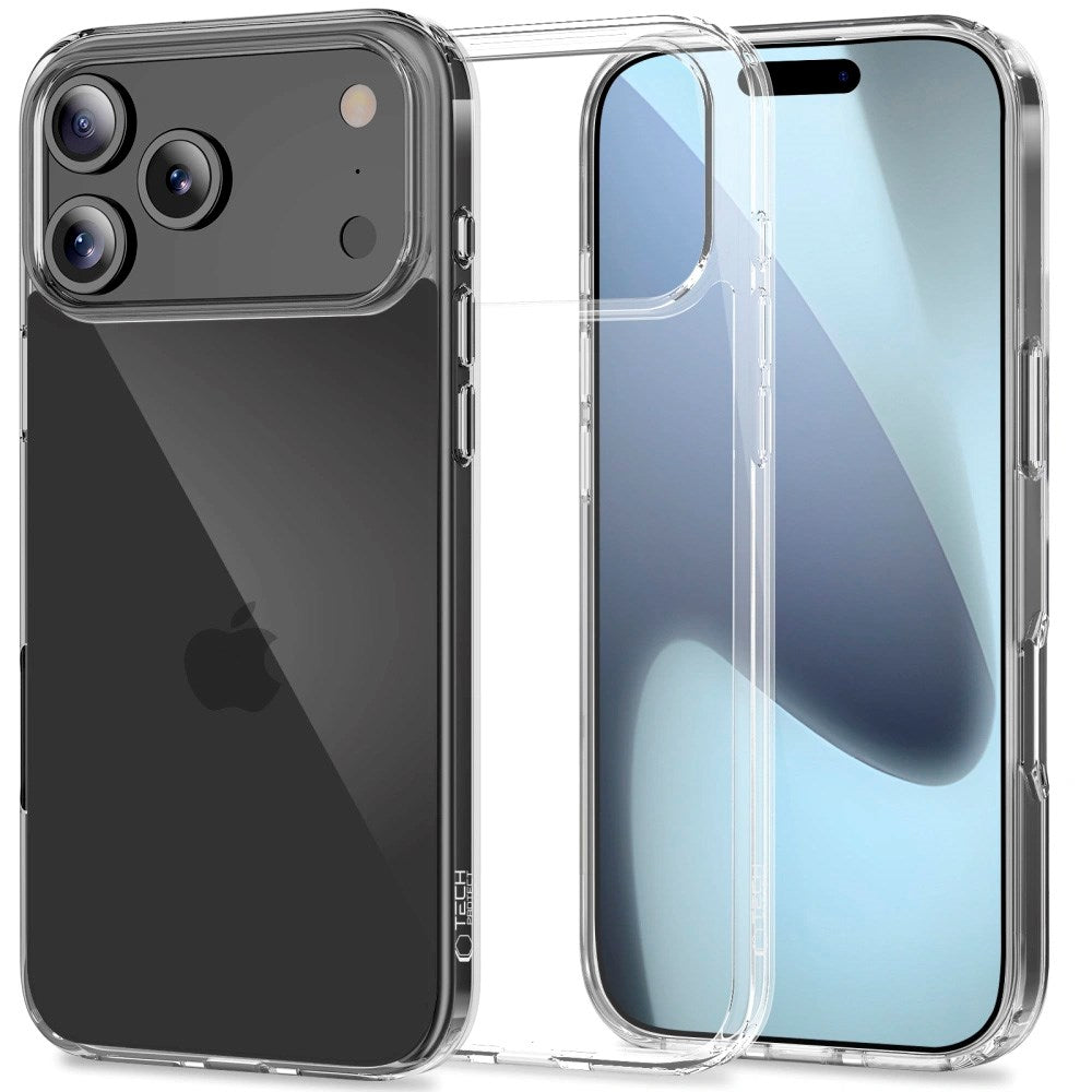 iPhone 17 Pro Tech-Protect Flexair Hybrid Skal - Genomskinlig