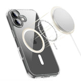 iPhone 17 Tech-Protect Flexair Hybrid Skal - MagSafe Kompatibel - Genomskinlig