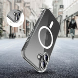 iPhone 17 Tech-Protect Flexair Hybrid Skal - MagSafe Kompatibel - Genomskinlig