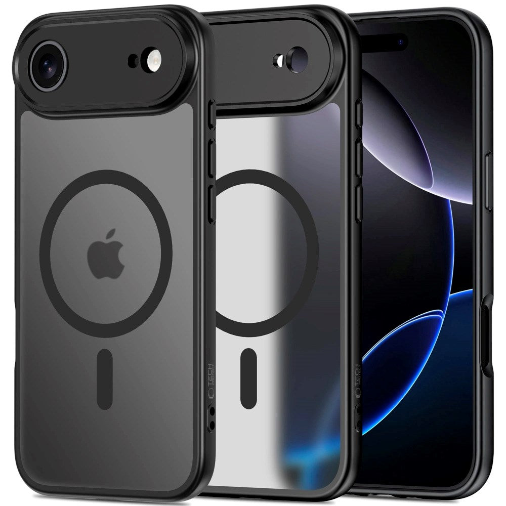 iPhone Air Tech-Protect BasicMag Hybrid Skal - MagSafe Kompatibel - Matt Svart