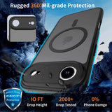iPhone Air Tech-Protect BasicMag Hybrid Skal - MagSafe Kompatibel - Matt Svart