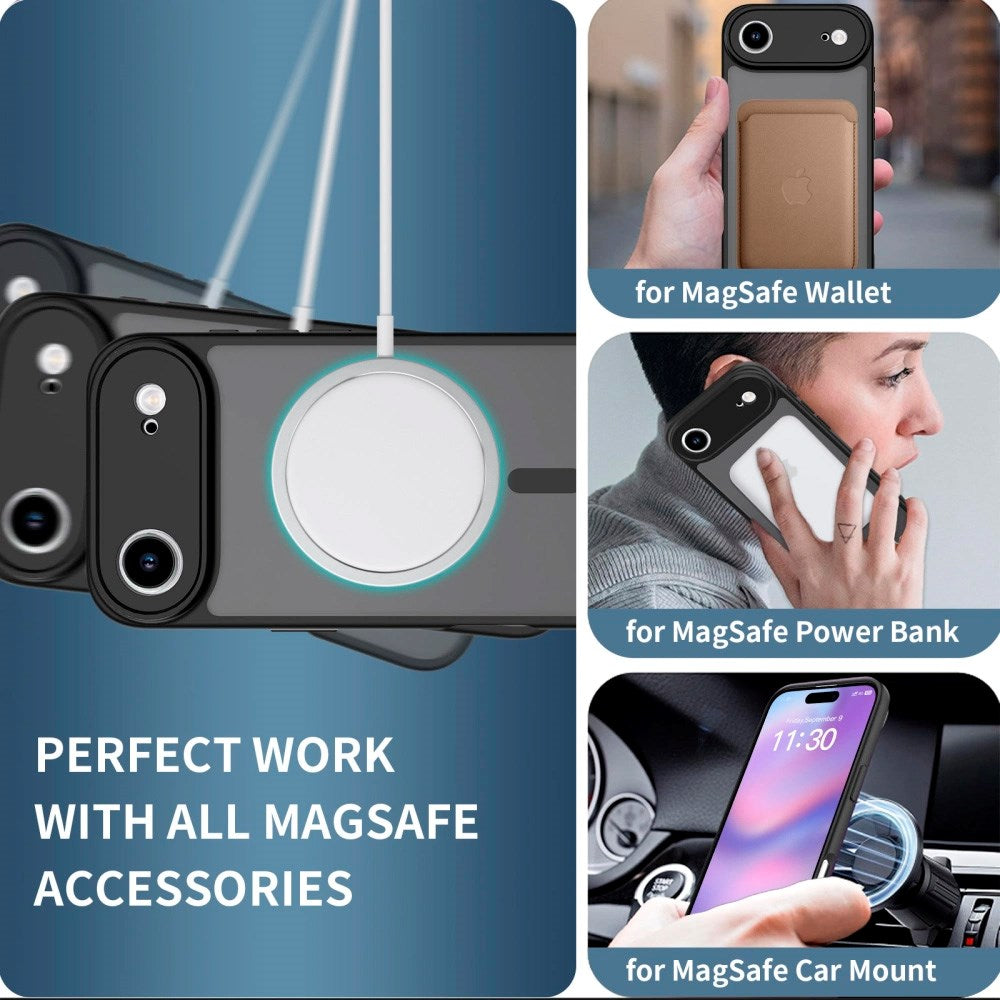 iPhone Air Tech-Protect BasicMag Hybrid Skal - MagSafe Kompatibel - Matt Svart