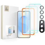 Samsung Galaxy S25 - 3-i-1 Tech-Protect Supreme Set - Transparent