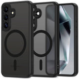 Samsung Galaxy S25 Tech-Protect MagCam Skal - MagSafe Kompatibelt - Matt Svart