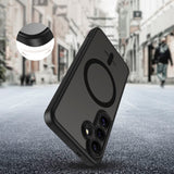 Samsung Galaxy S25 Tech-Protect MagCam Skal - MagSafe Kompatibelt - Matt Svart