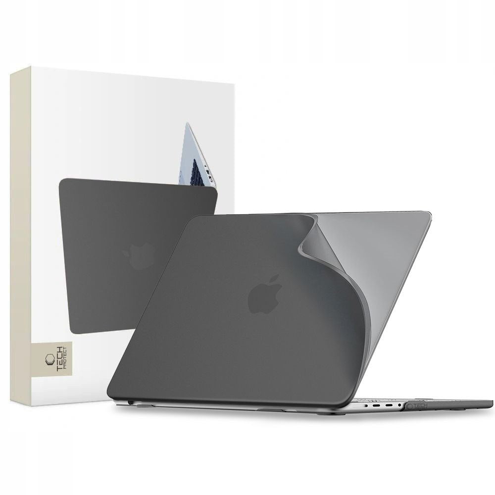 MacBook Pro 16 M5/M4/M3/M2/M1 (2026-2021) Tech-Protect Softshell Skal - Matt Svart