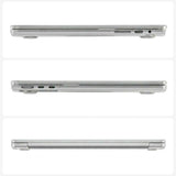 MacBook Pro 16 M5/M4/M3/M2/M1 (2026-2021) Tech-Protect Softshell Fodral - Genomskinlig