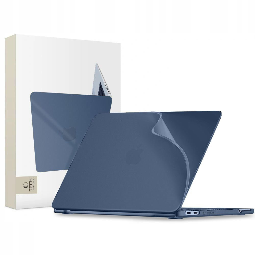 MacBook Neo 13 A18 Pro (2026) Tech-Protect Softshell Skal - Matt Indigo