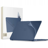 MacBook Neo 13 A18 Pro (2026) Tech-Protect Softshell Skal - Matt Indigo