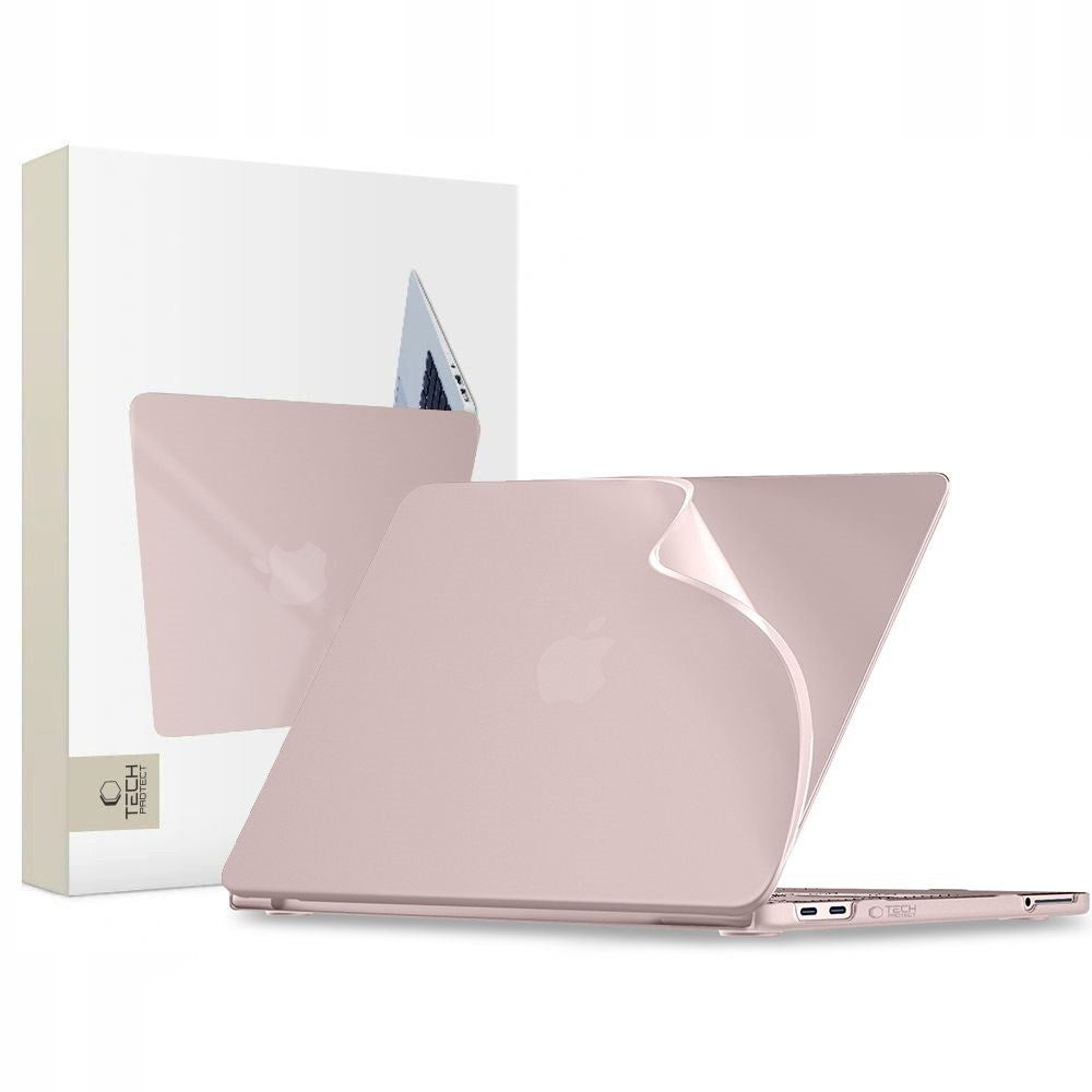 MacBook Neo 13 A18 Pro (2026) Tech-Protect Softshell Skal - Matt Blush