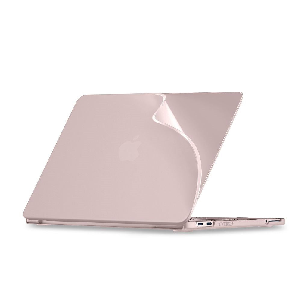 MacBook Neo 13 A18 Pro (2026) Tech-Protect Softshell Skal - Matt Blush