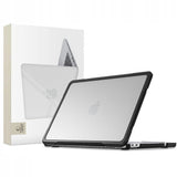 MacBook Neo 13 A18 Pro (2026) Tech-Protect Velar Hybrid Fodral - Genomskinlig / Svart