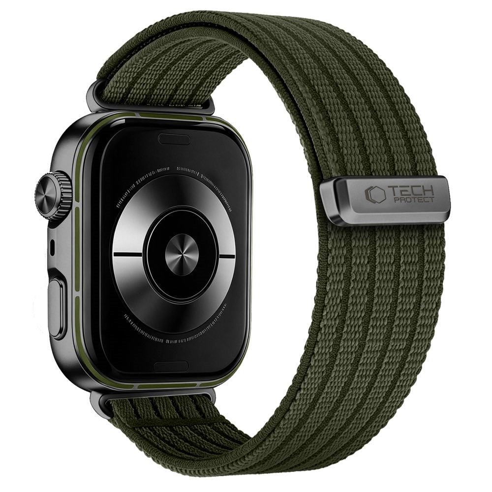 Huawei Watch Fit 5 Pro / 5 / 4 Pro / 4 / 3 Tech-Protect Nylon Rem - Grön